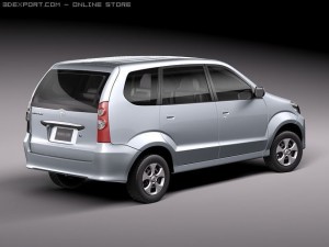 Toyota Avanza 2005-2010 Modèle 3D