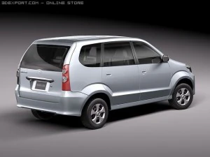 Toyota Avanza 2005-2010 3D Model