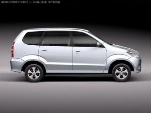Toyota Avanza 2005-2010 Modèle 3D