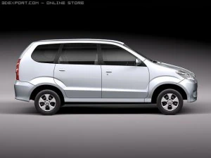 Toyota Avanza 2005-2010 3D Model