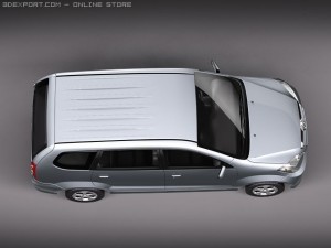 Toyota Avanza 2005-2010 Modèle 3D