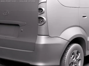 Toyota Avanza 2005-2010 3D Model