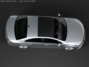 Volkswagen Passat CC R-line 2010 Model 3D