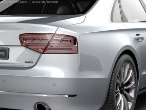 Audi A8 2011 Modello 3D