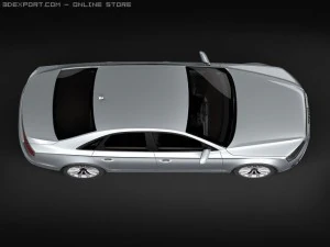 Audi A8 2011 3D Model