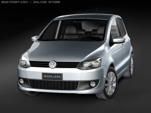 Volkswagen Fox 2010 3D Model