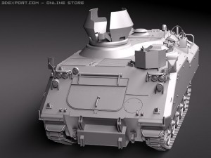 Dutch YPR765 3D Model