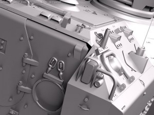Dutch YPR765 3D Model