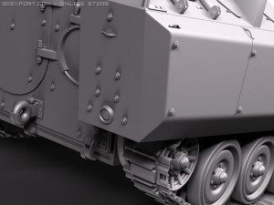 Dutch YPR765 3D Model