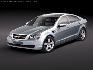 Chevrolet Caprice 2011 3D Model