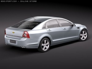 Chevrolet Caprice 2011 Model 3D