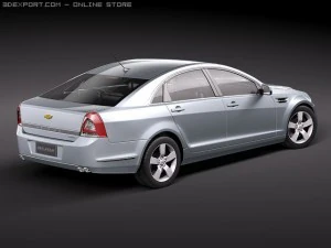 Chevrolet Caprice 2011 3D Model