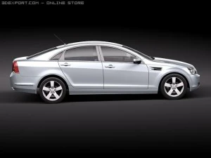 Chevrolet Caprice 2011 3D Model