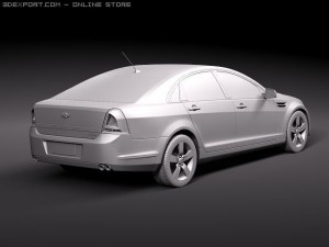 Chevrolet Caprice 2011 Model 3D