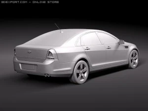 Chevrolet Caprice 2011 3D Model