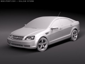 Chevrolet Caprice 2011 Model 3D