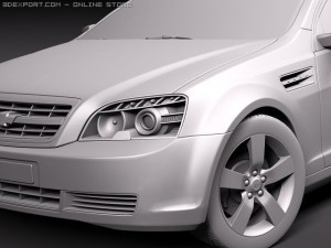 Chevrolet Caprice 2011 Model 3D