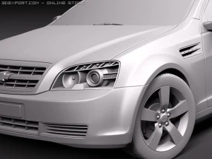 Chevrolet Caprice 2011 3D Model