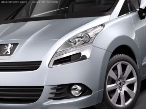 Peugeot 5008 Modèle 3D