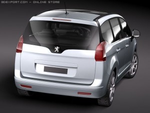 Peugeot 5008 Modèle 3D