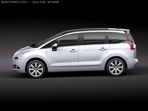 Peugeot 5008 Modèle 3D