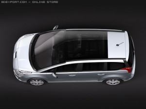 Peugeot 5008 Modèle 3D