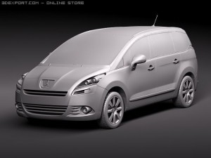 Peugeot 5008 Modèle 3D
