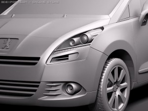Peugeot 5008 Modèle 3D