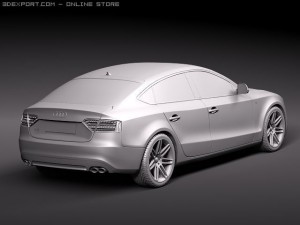 Audi S5 Sportback 2011 3Dモデル