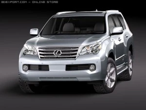 Lexus GX 460 2010 SUV 3D Model