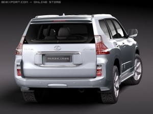 Lexus GX 460 2010 SUV 3D Model