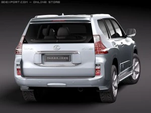 Lexus GX 460 2010 SUV 3D Model