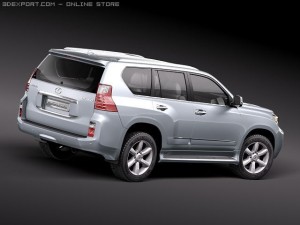 Lexus GX 460 2010 SUV 3D Model