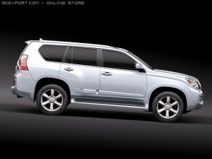 Lexus GX 460 2010 SUV 3D Model