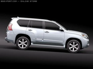 Lexus GX 460 2010 SUV 3D Model