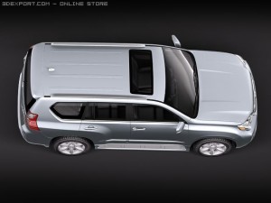 Lexus GX 460 2010 SUV 3D Model