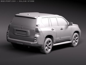 Lexus GX 460 2010 SUV 3D Model