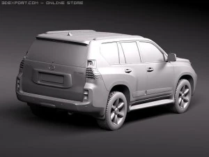 Lexus GX 460 2010 SUV 3D Model