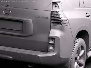Lexus GX 460 2010 SUV 3D Model