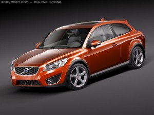 Volvo C30 2010 3D Model