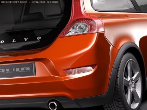 Volvo C30 2010 3D 模型