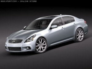 Infiniti G37 Sedan 2010 3D Model