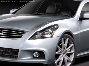 Infiniti G37 Sedan 2010 Modello 3D