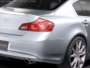 Infiniti G37 Sedan 2010 Modello 3D