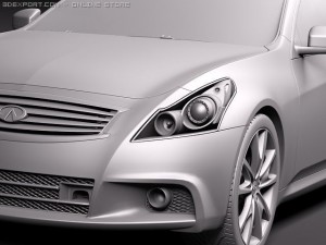 Infiniti G37 Sedan 2010 Modello 3D