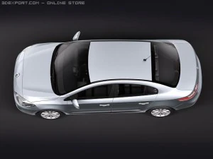 Renault Fluence 2010 3D Model