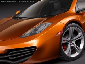 Mclaren MP412C 3Dモデル