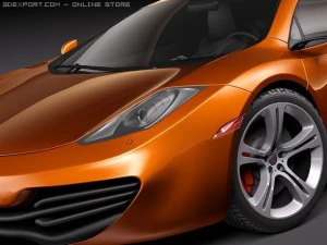Mclaren MP412C 3D Model