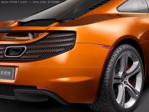 Mclaren MP412C 3D Model