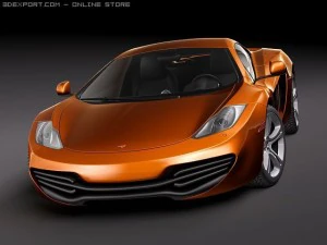 Mclaren MP412C 3D Model